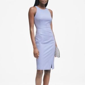 Beige Banana Republic Sheath Dress Bi-Stretch